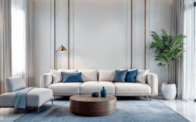 Le canapé, pièce centrale pour aménager un salon moderne
